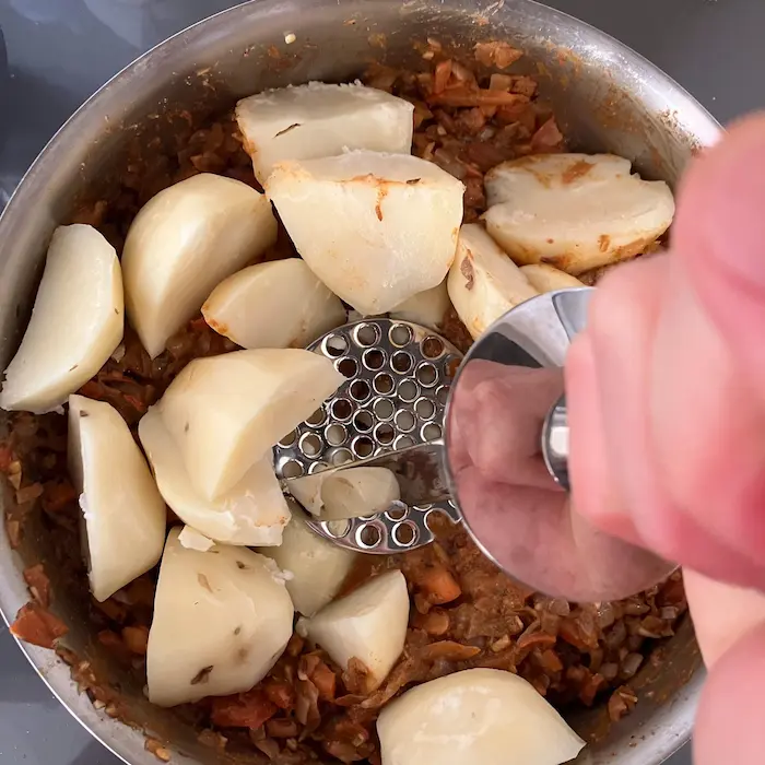 감자 토마토 커리 레시피