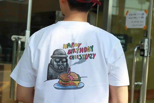 첫 생일 기념 멤버십 티셔츠